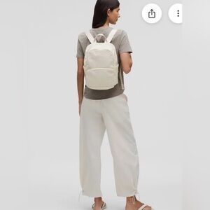 Lululemon Everywhere Backpack Small 11.5l - Light Ivory